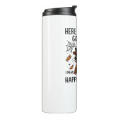 Grumpy Cat Halloween Classic T-shirt Thermosbeker (Gedraaid links)