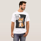 Grumpy Cat Headset T-shirt (Voorkant volledig)