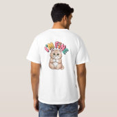 Grumpy Cat "I'm Fine" Funny Cartoon Shirt (Achterkant volledig)