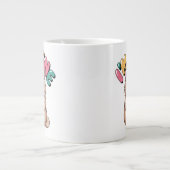 Grumpy Cat "I'm Fine" Funny Cartoon Shirt Grote Koffiekop (Voorkant)