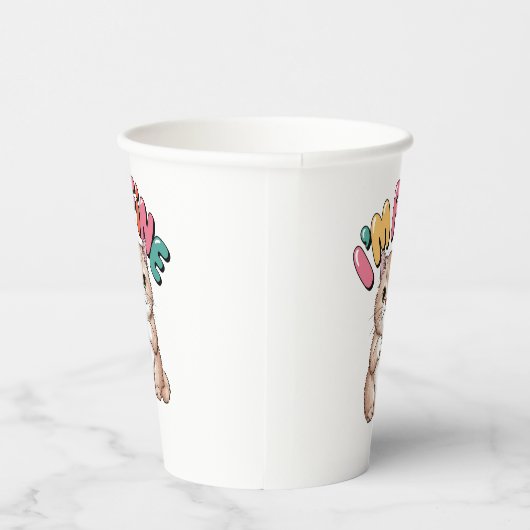 Grumpy Cat "I'm Fine" Funny Cartoon Shirt Papieren Bekers (Rechts)