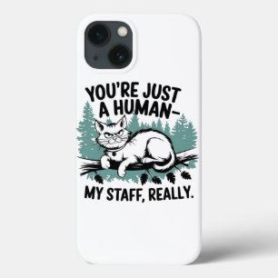 Grumpy Cat: "Je bent gewoon een mens, mijn persone Case-Mate iPhone Case