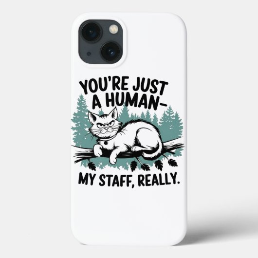 Grumpy Cat: "Je bent gewoon een mens, mijn persone Case-Mate iPhone Case (Achterkant)