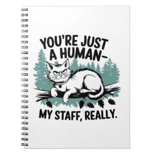 Grumpy Cat: "Je bent gewoon een mens, mijn persone Notitieboek