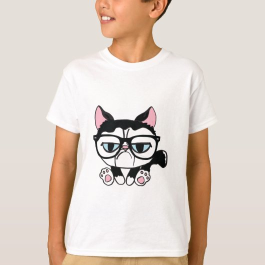 Grumpy Cat Kinder T-shirt (Voorkant)
