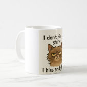 Grumpy Cat koffiemok (Voorkant links)