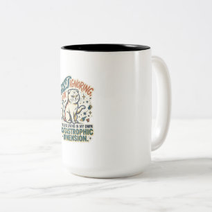 Grumpy Cat koffiemok Ik negeer je niet, hoor gra Tweekleurige Koffiemok