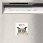 Grumpy Cat Magnet met Tekst (Insitu (Vaatwasser))