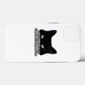 Grumpy cat meme for cat lovers and kitten owners Case-Mate iPhone case (Achterkant (horizontaal))
