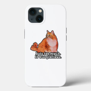 Grumpy cat meme for cat persons and kitten lovers Case-Mate iPhone case
