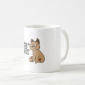 Grumpy Cat - Meme Grappige Kat - Plezier Koffiemok (Voorkant rechts)