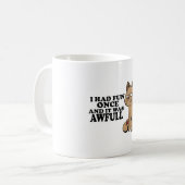 Grumpy Cat - Meme Grappige Kat - Plezier Koffiemok (Voorkant links)