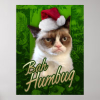 Grumpy Cat Merry Kerstmis, Bah Humbug