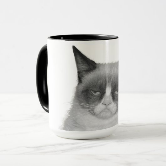 Grumpy Cat Mok (geen tekst) (Voorkant links)
