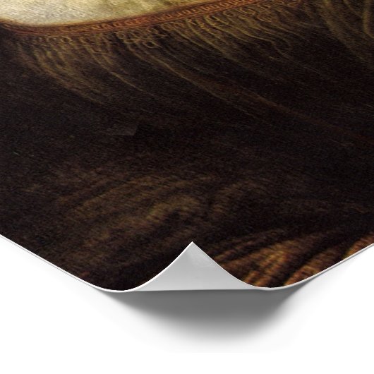 Grumpy Cat Mona Lisa Poster (Hoek)