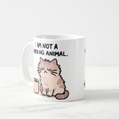 Grumpy Cat Morning Humor Koffiemok (Voorkant links)