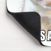 Grumpy Cat Mousepad 'Ik had ooit plezier. Het was  Muismat (Hoek)