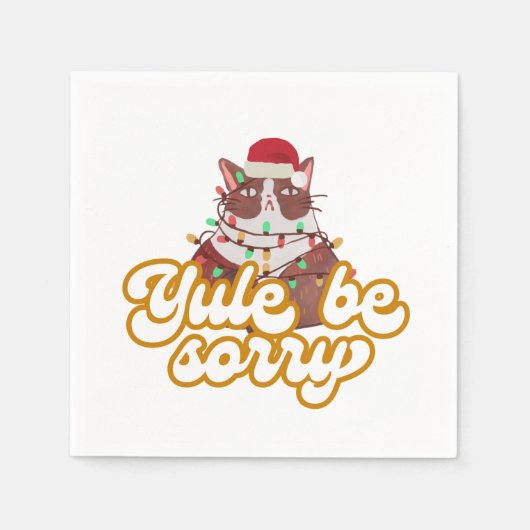 Grumpy Cat Napkins Servet (Voorkant)