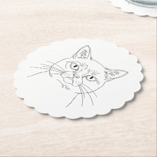 Grumpy cat paper onderzetter