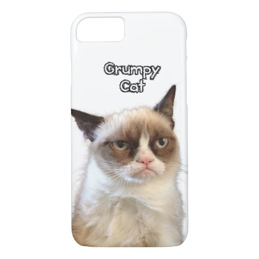 Grumpy Cat Phone Case (Achterkant)