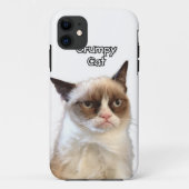 Grumpy Cat Phone Case (Achterkant)