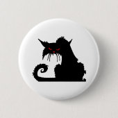 Grumpy cat    ronde button 5,7 cm (Voorkant)