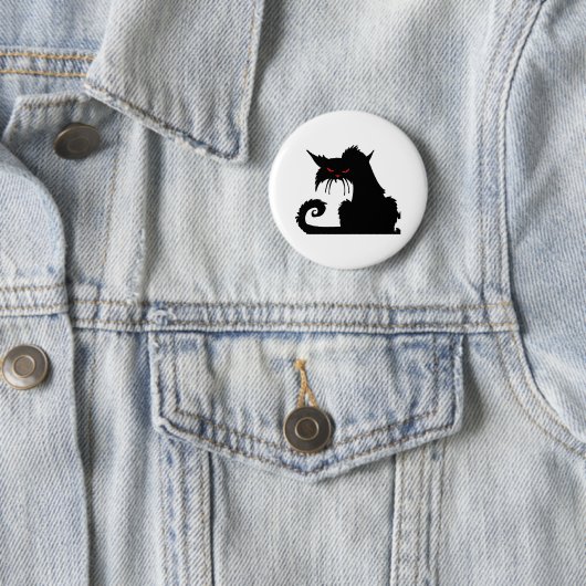Grumpy cat    ronde button 5,7 cm (In situ)