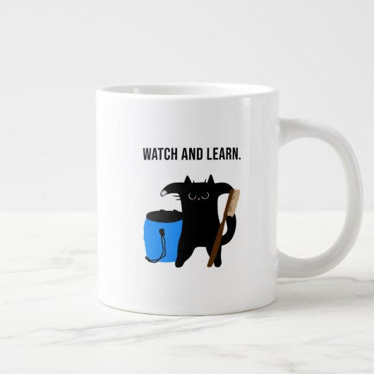 Grumpy Cat Teaches Climbing Collection Grote Koffiekop (Rechts)