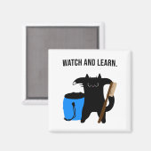 Grumpy Cat Teaches Climbing Collection Magneet (Voorkant / Achterkant)