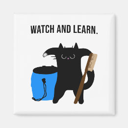 Grumpy Cat Teaches Climbing Collection Magneet