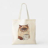 Grumpy Cat tote bag (Achterkant)