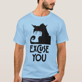 Grumpy cat verontschuldigt zich t-shirt