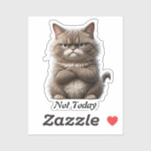 Grumpy Cat Vinyl Sticker – "Not Today" stemmingsst (Vel)