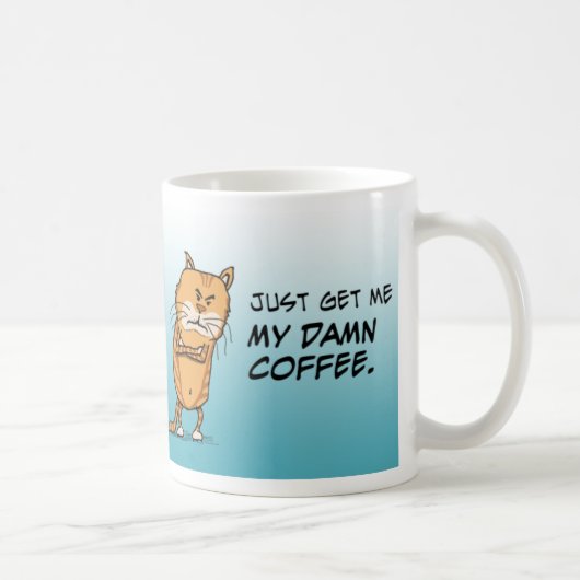 Grumpy Cat Wants Coffee Koffiemok (Rechts)
