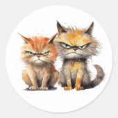 Grumpy Cats Stickers (Voorkant)