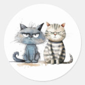 Grumpy Cats Stickers (Voorkant)