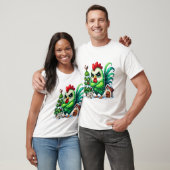 Grumpy Christmas Chicken T-shirt (Unisex)