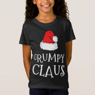 Grumpy Claus Kerst Pet Familie Groep Matching P T-shirt