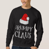 Grumpy Claus Kerst Pet Familie Groep Matching P Trui (Voorkant)