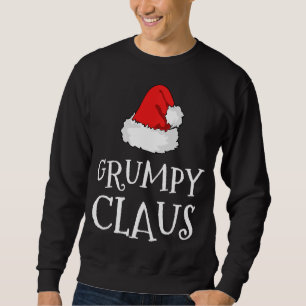 Grumpy Claus Kerst Pet Familie Groep Matching P Trui