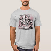 Grumpy Clouded Leopard T-shirt (Voorkant)