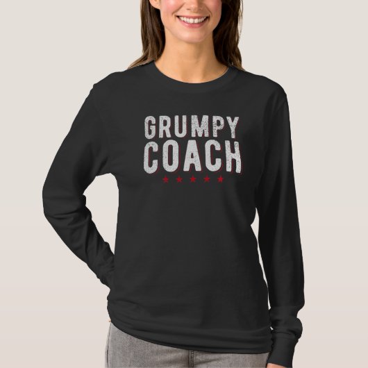 Grumpy Coach Sportcoach T-shirt (Voorkant)