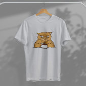 Grumpy Coffee Cat T-shirt