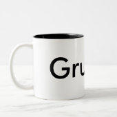 Grumpy Coffee-Mok Tweekleurige Koffiemok (Links)