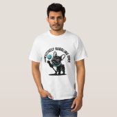 "Grumpy Corgi in Loaf Pose T-shirt" T-shirt (Voorkant volledig)