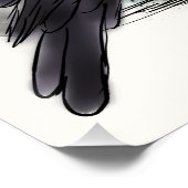 Grumpy Crow Perfect Poster (Hoek)