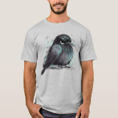 Grumpy Crow T-shirt (Voorkant)