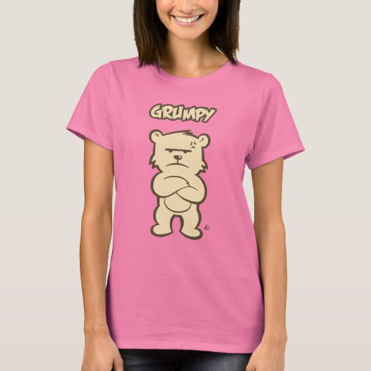 GRUMPY Dames T-shirt (Voorkant)