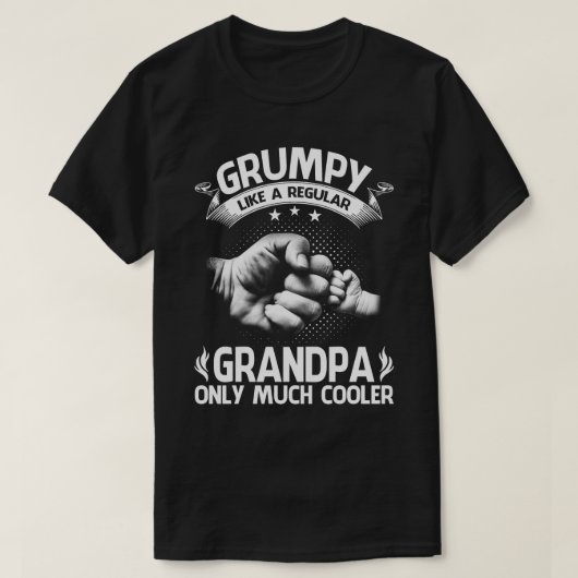 Grumpy-definitie zoals standaard opbergvak t-shirt (Design voorkant)