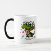 Grumpy Dino Mok - "Ik ben allergisch voor de ochte (Links)